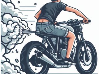 Geber-Geber Suara Knalpot Motor Pagi Hari