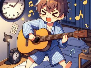 Main Gitar Dan Menyanyi Sampai Tengah Malam